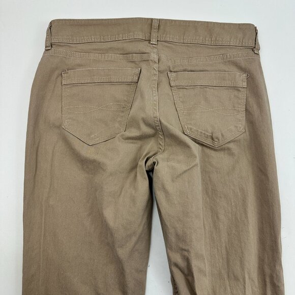 Riders by Lee Bootcut Women's size 12 Long Beige Tan Denim Jeans - Picture 6 of 6